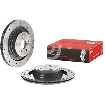 Rear Premium Rotor by BREMBO - 09.A822.11 (1 Qty) pa8