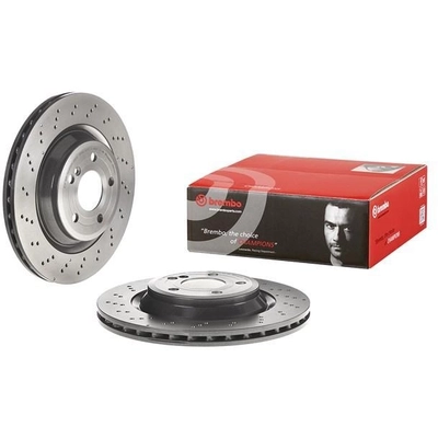 Rear Premium Rotor by BREMBO - 09.B743.51 (1 Qty) pa3