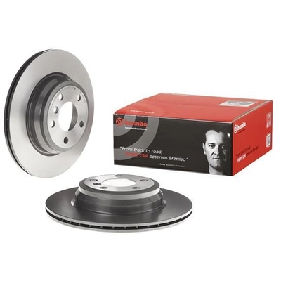 Rear Premium Rotor by BREMBO - 09.C117.11 pa4