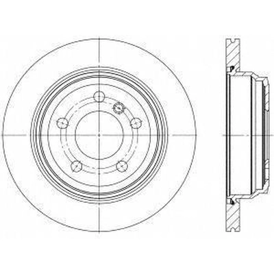 Rear Premium Rotor by CENTRIC PARTS - 125.34150 pa3