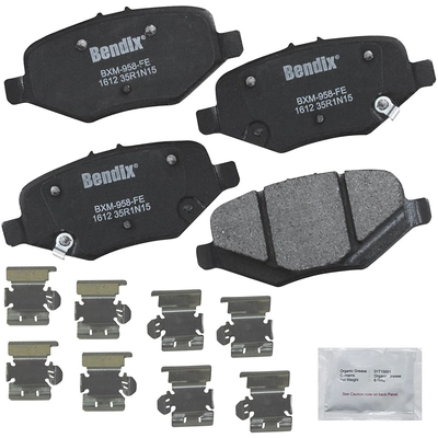 BENDIX - CFM1612 - Rear Disc Brake Pads pa2