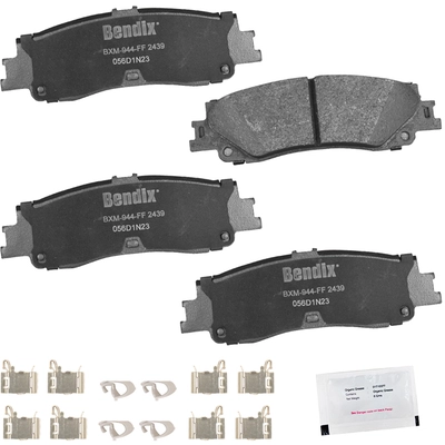 BENDIX - CFM2439 - Semi-Metallic Rear Disc Brake Pads pa1