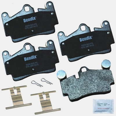 Rear Premium Semi Metallic Pads by BENDIX - CFM978 pa2