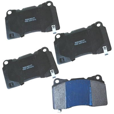 BENDIX - SBM1050 - Rear Premium Semi Metallic Pads pa1