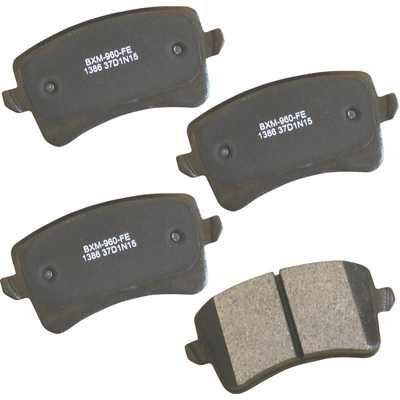 BENDIX - SBM1386 - Semi-Metallic Rear Disc Brake Pads pa2