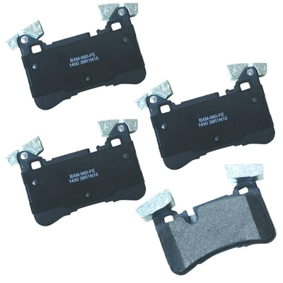 BENDIX - SBM1433 - Semi-Metallic Rear Disc Brake Pads pa1