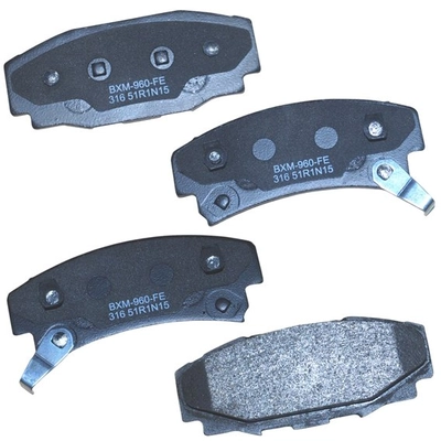 BENDIX - SBM316 - Rear Disc Brake Pads pa1