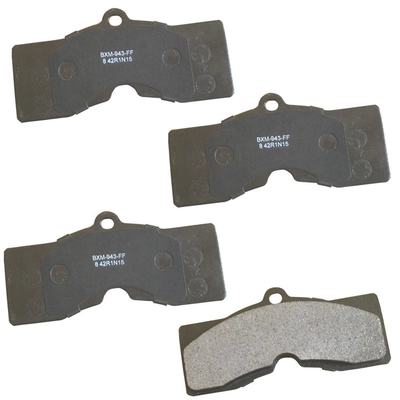 BENDIX - SBM8 - Rear Premium Semi Metallic Pads pa1