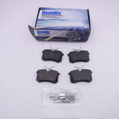 Rear Premium Semi Metallic Pads by BENDIX - CFM1017 pa2