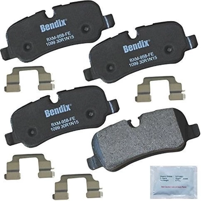 Rear Premium Semi Metallic Pads by BENDIX - CFM1099 pa3