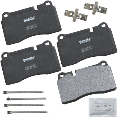 Rear Premium Semi Metallic Pads by BENDIX - CFM1129 pa3