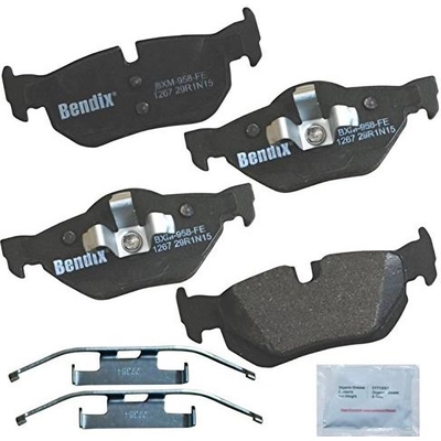 Rear Premium Semi Metallic Pads by BENDIX - CFM1267 pa1