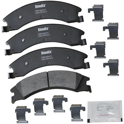 Rear Premium Semi Metallic Pads by BENDIX - CFM1329 pa3