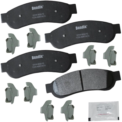 Rear Premium Semi Metallic Pads by BENDIX - CFM1334 pa2