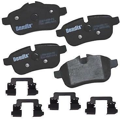 Rear Premium Semi Metallic Pads by BENDIX - CFM1433 pa2