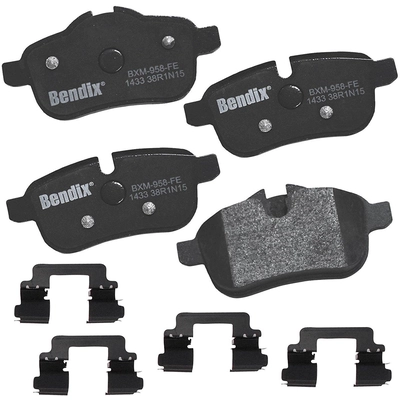 Rear Premium Semi Metallic Pads by BENDIX - CFM1433 pa3