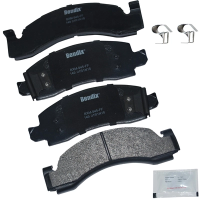 Rear Premium Semi Metallic Pads by BENDIX - CFM149 pa1