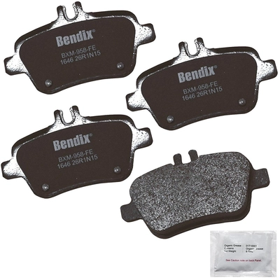 Rear Premium Semi Metallic Pads by BENDIX - CFM1646 pa2