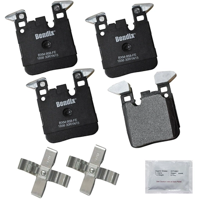 Rear Premium Semi Metallic Pads by BENDIX - CFM1656 pa3