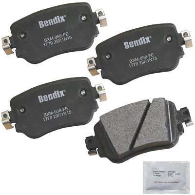 Plaquettes de frein arrière semi-métalliques de qualité supérieur de BENDIX - CFM1779 pa1