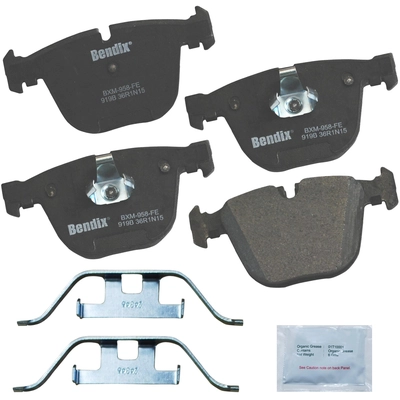 Rear Premium Semi Metallic Pads by BENDIX - CFM919B pa1