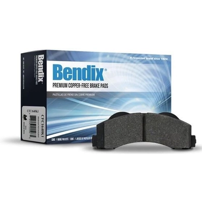 Rear Premium Semi Metallic Pads by BENDIX - CFM961 pa2