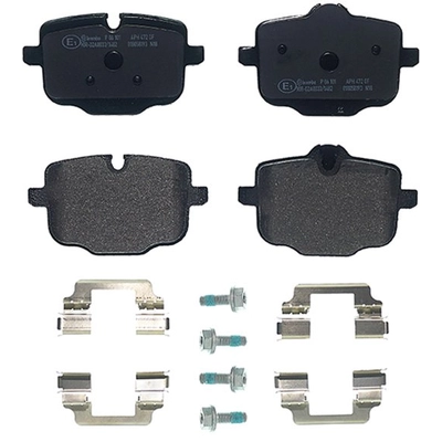 BREMBO - P06101 - Rear Brake Pads pa1