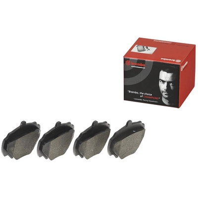 Rear Premium Semi Metallic Pads by BREMBO - P44001 pa2