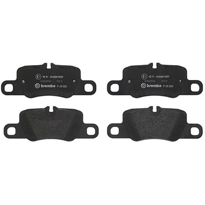 Plaquettes de frein arrière semi-métalliques de qualité supérieur by BREMBO - P65020 pa1