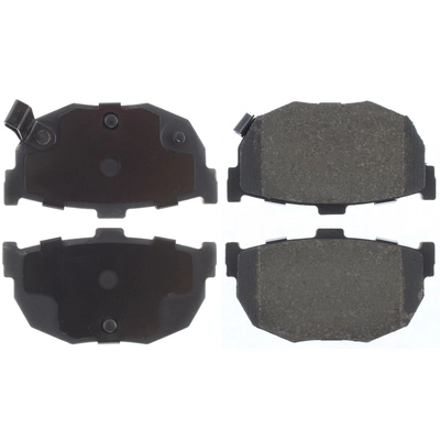 Plaquettes de frein arrière semi-métalliques de qualité supérieur par CENTRIC PARTS - 300.03230 pa1