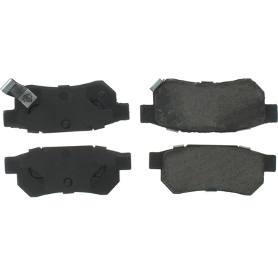 Plaquettes de frein arrière semi-métalliques de qualité supérieur par CENTRIC PARTS - 300.03740 pa5