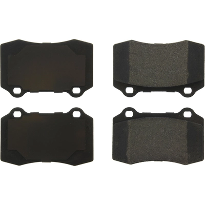 Plaquettes de frein arrière semi-métalliques de qualité supérieur par CENTRIC PARTS - 300.05921 pa2