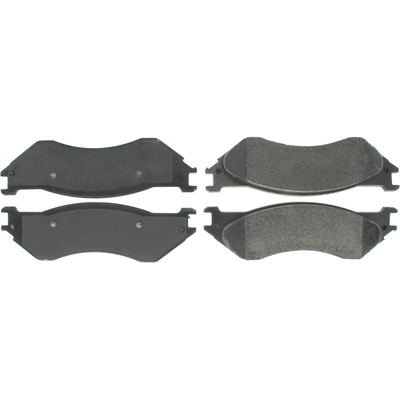 Plaquettes de frein arrière semi-métalliques de qualité supérieur par CENTRIC PARTS - 300.07021 pa5