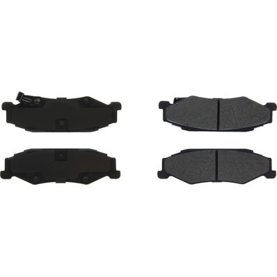 Plaquettes de frein arrière semi-métalliques de qualité supérieur par CENTRIC PARTS - 300.07320 pa3