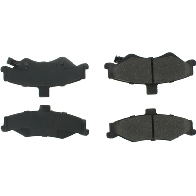 Plaquettes de frein arrière semi-métalliques de qualité supérieur par CENTRIC PARTS - 300.07500 pa5