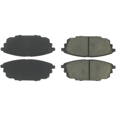 Plaquettes de frein arrière semi-métalliques de qualité supérieur par CENTRIC PARTS - 300.08920 pa2