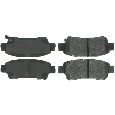 Plaquettes de frein arrière semi-métalliques de qualité supérieur par CENTRIC PARTS - 300.09950 pa4