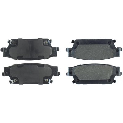 Plaquettes de frein arrière semi-métalliques de qualité supérieur par CENTRIC PARTS - 300.10200 pa4