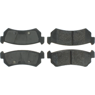 Rear Premium Semi Metallic Pads by CENTRIC PARTS - 300.10360 pa4