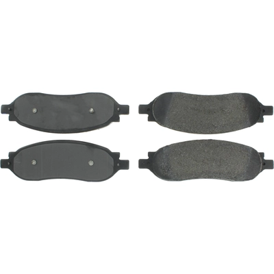Plaquettes de frein arrière semi-métalliques de qualité supérieur par CENTRIC PARTS - 300.10680 pa3