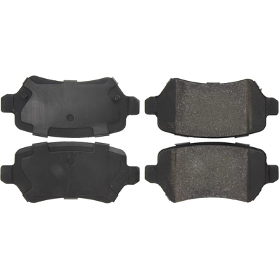 Plaquettes de frein arrière semi-métalliques de qualité supérieur par CENTRIC PARTS - 300.13620 pa4