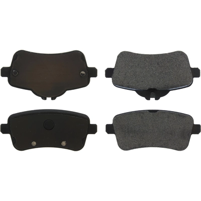 Rear Premium Semi Metallic Pads by CENTRIC PARTS - 300.16300 pa4