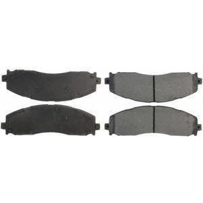 Rear Premium Semi Metallic Pads by CENTRIC PARTS - 300.16910 pa18