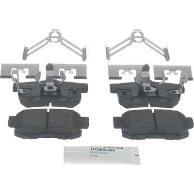 Rear Premium Semi Metallic Pads by PROMAX - PX1086MH pa1