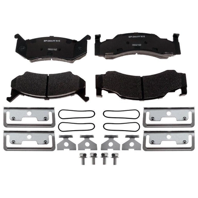 Rear Premium Semi Metallic Pads - RAYBESTOS Specialty - SP269TRH pa11
