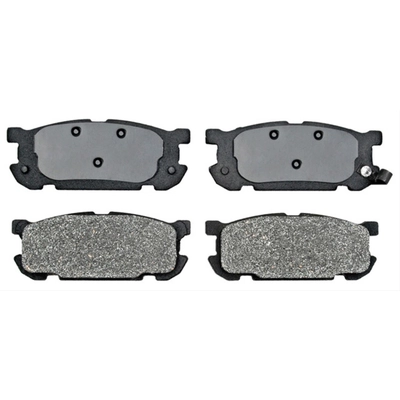Rear Premium Semi Metallic Pads by RAYBESTOS - SP891XP pa4