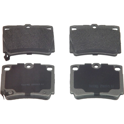 WAGNER - MX733 - ThermoQuiet Disc Brake Pad Set pa1