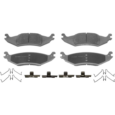 Rear Premium Semi Metallic Pads by WAGNER - MX1046 pa34