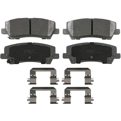 Plaquettes de frein arrière semi-métalliques de qualité supérieur par WAGNER - MX1810 pa14
