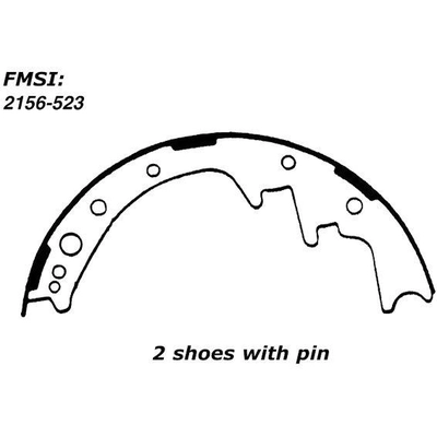 Rear Premium Shoes by CENTRIC PARTS - 111.05230 pa7